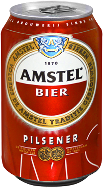 Amstel blikje van 0,33 liter Amstel blikje van 0,33 liter