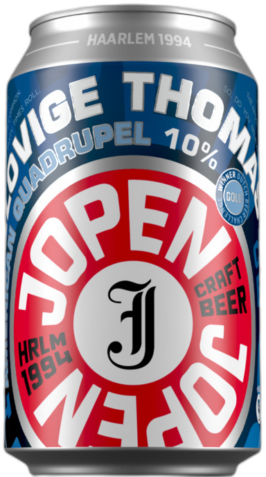 Jopen Ongelovige Thomas blikje van 33cl Jopen Ongelovige Thomas blikje van 33cl