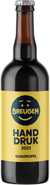 Breugem Handdruk fles van 75CL