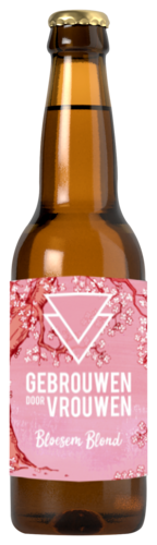 Gebrouwen door Vrouwen Bloesem Blond fles van 33cl Gebrouwen door Vrouwen Bloesem Blond fles van 33cl