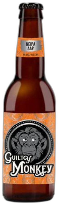 Guilty Monkey NEIPA Aap flesje van 33cl