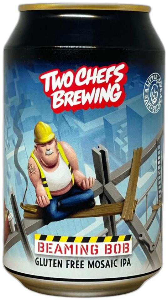 Two Chefs Beaming Bob blikje van 33cl