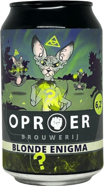 Oproer Blonde Enigma blikje van 33cl