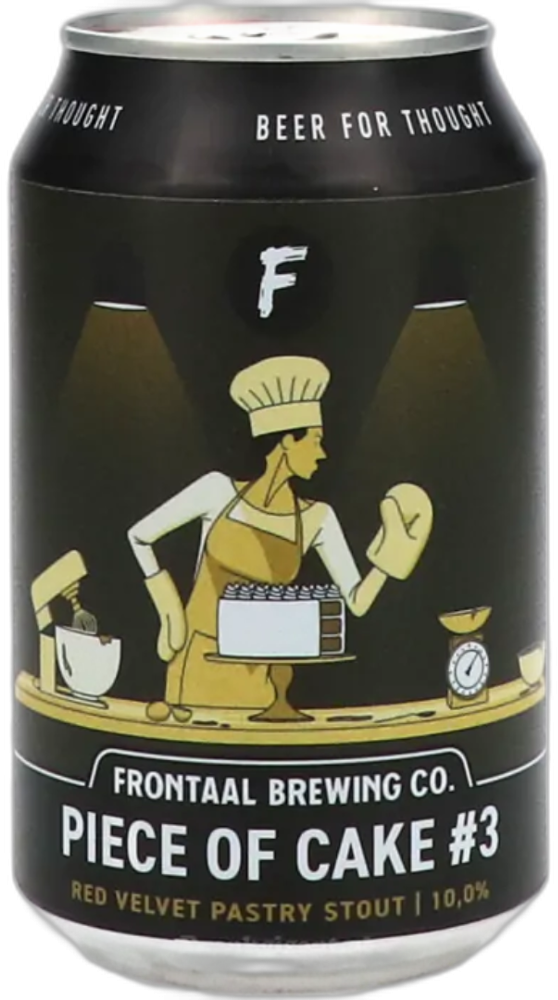 Frontaal Piece Of Cake #3 blikje van 33cl Frontaal Piece Of Cake #3 blikje van 33cl