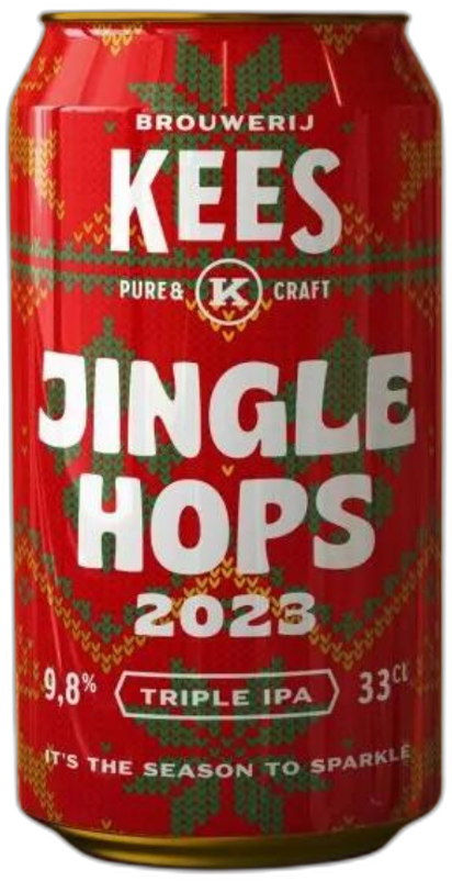Kees Jingle Hops 2023 blikje van 33cl Kees Jingle Hops 2023 blikje van 33cl