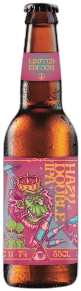 Guilty Monkey Hazy Double IPA flesje van 33cl