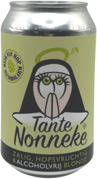 Klootzakske Tante Nonneke blikje van 33cl