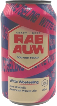Witte Woetseling NA blikje van 33cl