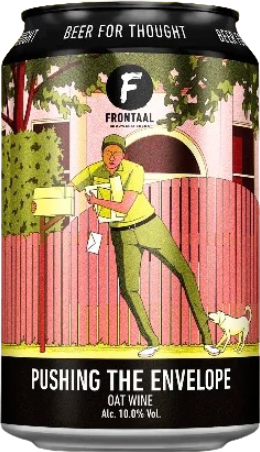 Frontaal Pushing the Envelope blikje van 33cl