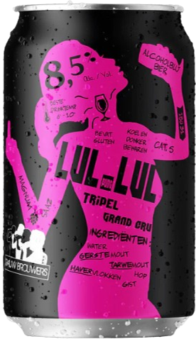 Rauw Brouwers Lul.Lul Tripel blik a 33cl