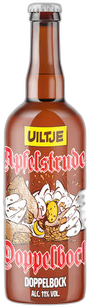 Uiltje Apfelstrudel Doppelbock fles 75cl Uiltje Apfelstrudel Doppelbock fles 75cl