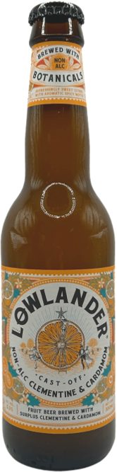 Lowlander Non-Alc Cast-off Clementine & Cardamom flesje van 33cl Lowlander Non-Alc Cast-off Clementine & Cardamom flesje van 33cl