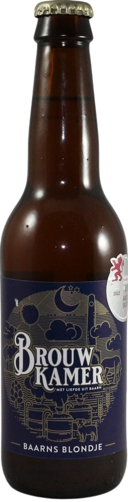 Brouwkamer Baarns Blondje flesje van 33cl