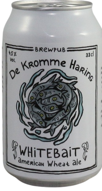 De Kromme Haring Whitebait blikje van 33cl De Kromme Haring Whitebait blikje van 33cl