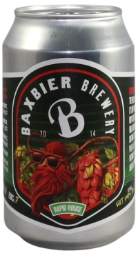 Baxbier Rapid Rouge blikje van 33cl