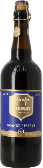 Blauwe Chimay fles 0,75 liter