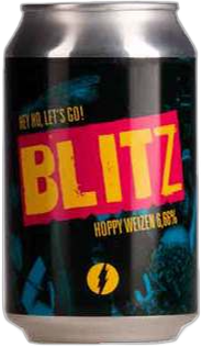 Bliksem Blitz blikje van 33cl