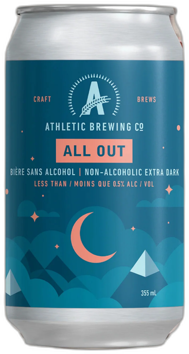 Athletic All Out Extra Dark blikje van 33cl