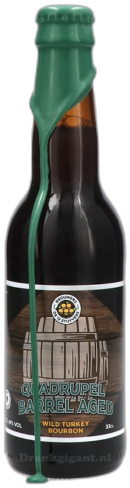 12 Stuyvers Quadrupel Barrel Aged Wild Turkey flesje van 33cl