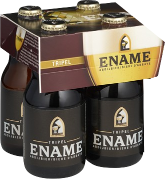 Ename Tripel 4pack met flesjes van 33cl Ename Tripel 4pack met flesjes van 33cl
