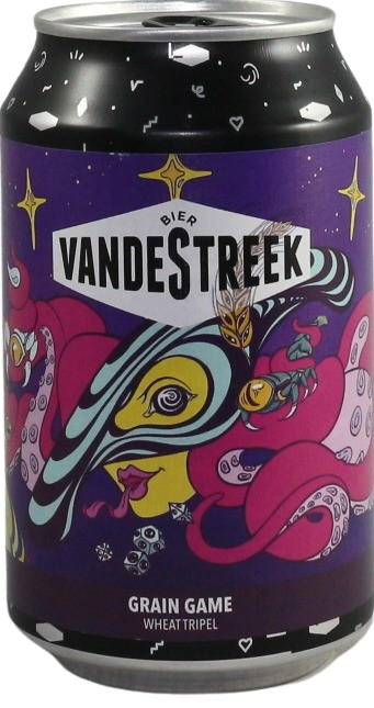 vandeStreek Grain Game blikje van 33cl