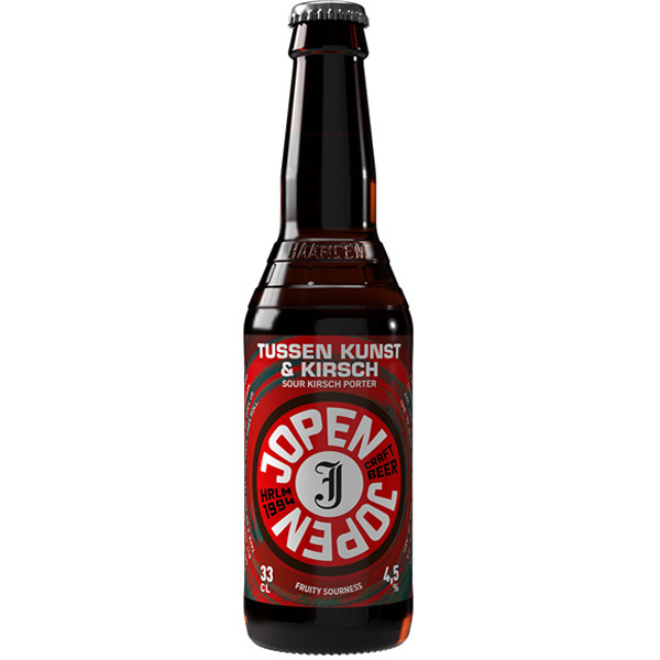 Jopen Tussen Kunst en Kirsch bier 4,5% 330ml