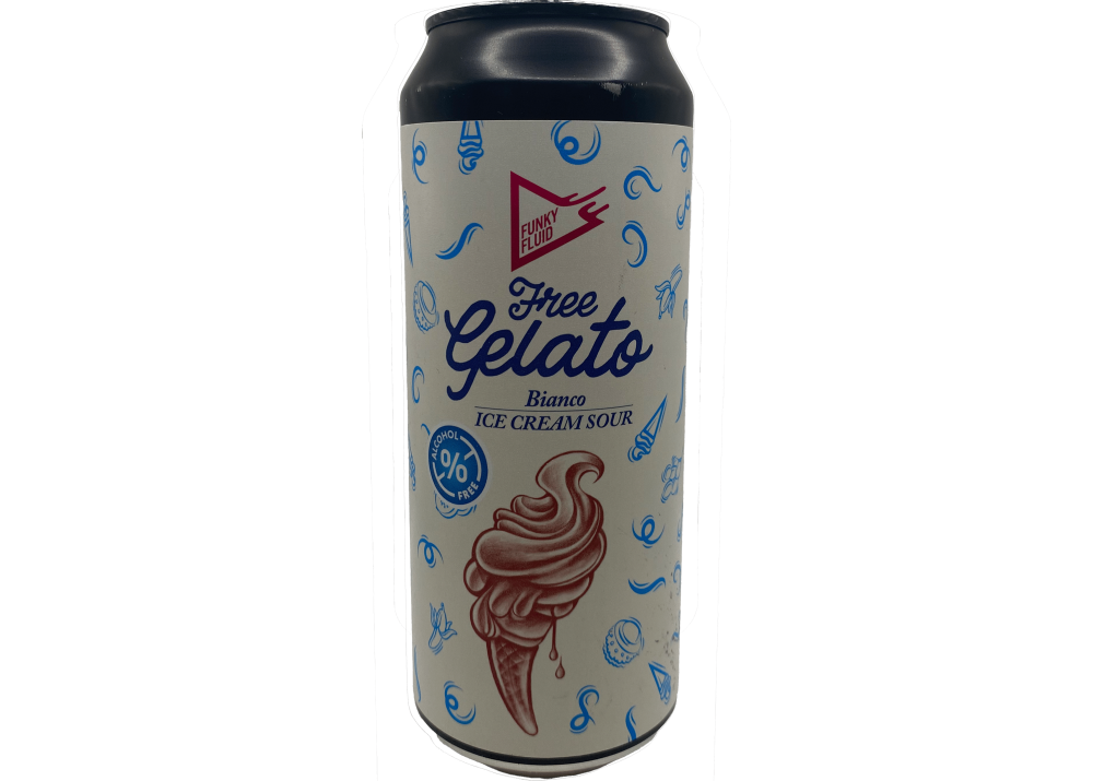 Funky Fluid - Free Gelato - Bianco
