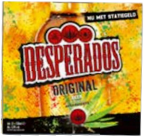 Desperados Original doos met 12 flesjes van 33cl Desperados Original doos met 12 flesjes van 33cl