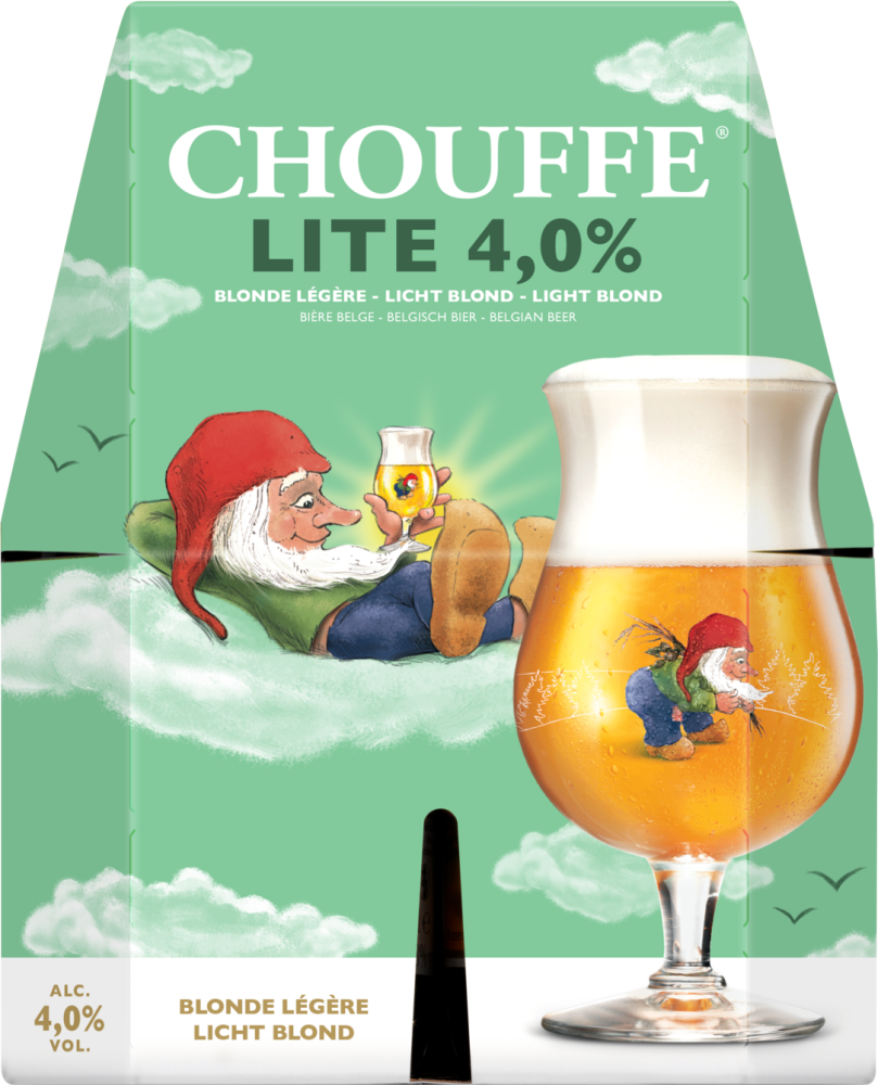 Chouffe Lite 4pack met flesjes van 33cl Chouffe Lite 4pack met flesjes van 33cl