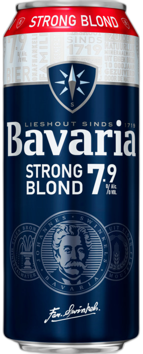 Bavaria Strong Blond blik van 50cl