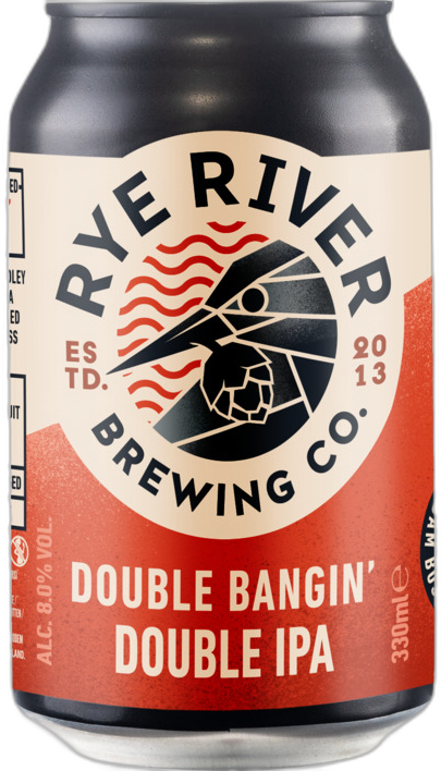 Rye River Double Bangin' blikje van 33cl