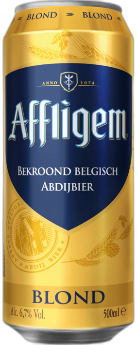 Affligem Blond blik van 50cl Affligem Blond blik van 50cl