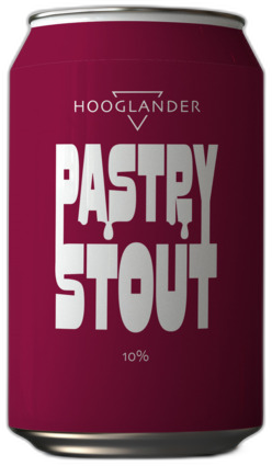 Hooglander Pastry Stout blikje van 33cl