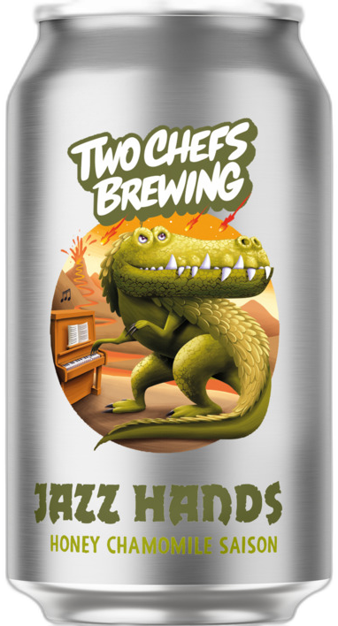 Two Chefs Jazz Hands blikje van 33cl