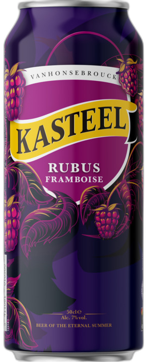 Kasteelbier Rubus framboise blik van 50cl