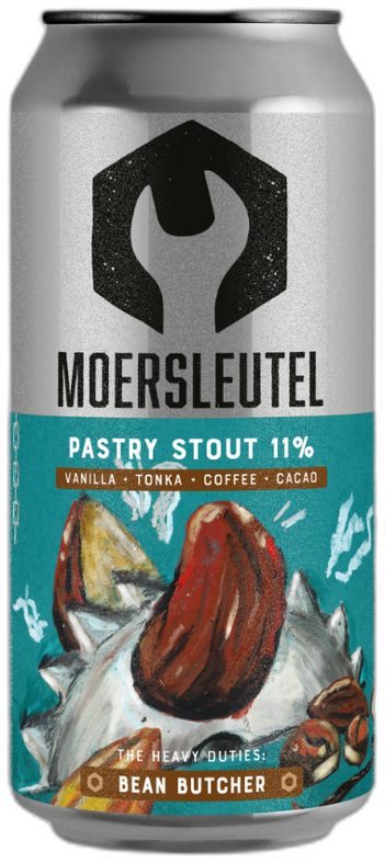 Moersleutel Bean Butcher blik van 44cl