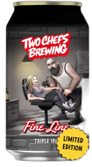 Two Chefs Fine Line blikje van 33cl