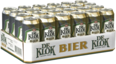 De Klok Tray met 24 blikken van 50cl