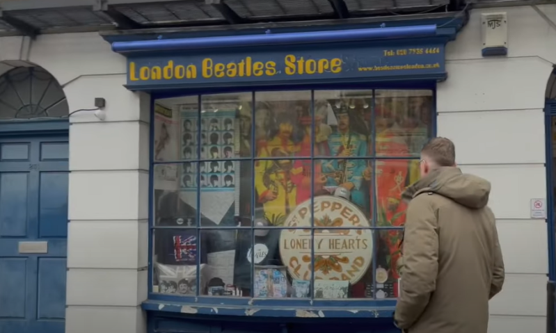 Gerben van Uiltje in Londen