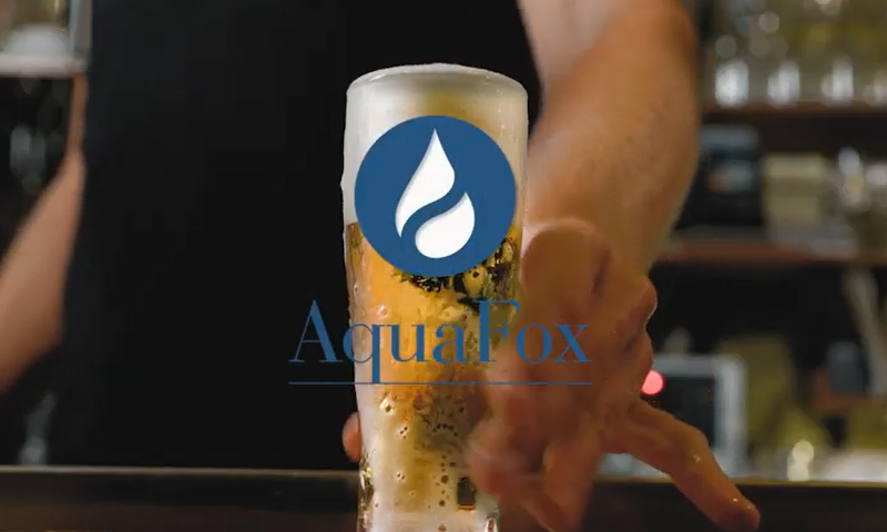 Aquafox bierglazen spoelen