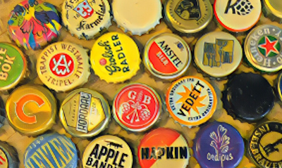 Kroonkurken van bieren